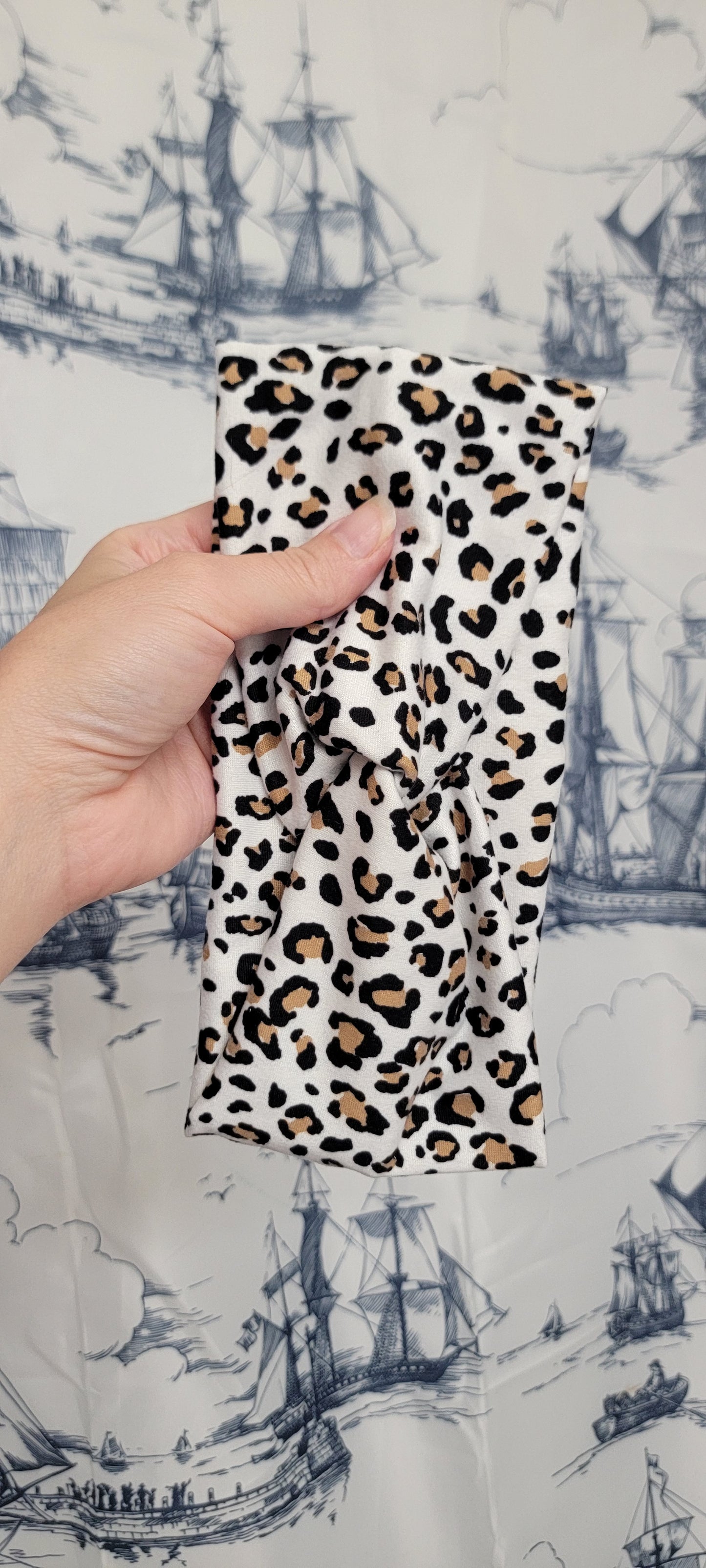 Leopard Twist Headband