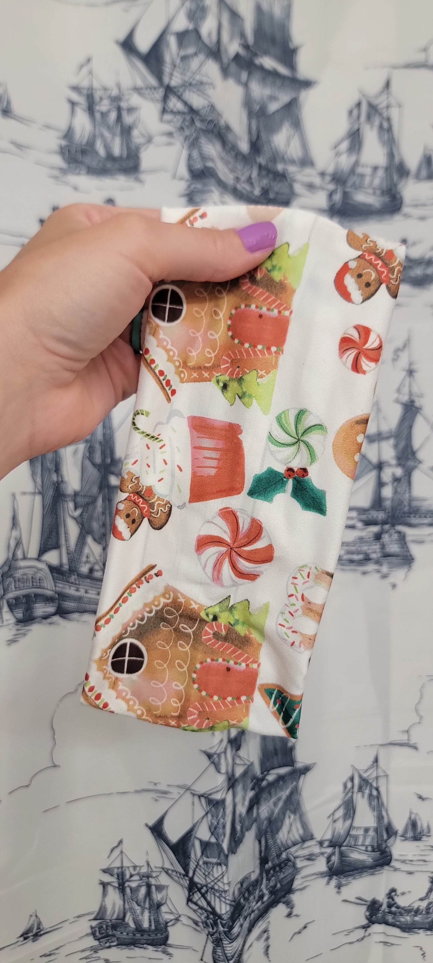 Gingerbread Twist Headband