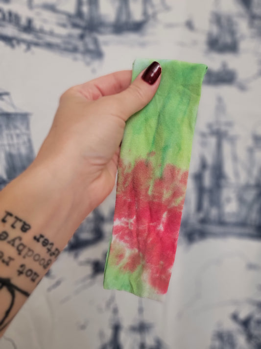 OOAK Dyed SKINNY Twist Headband