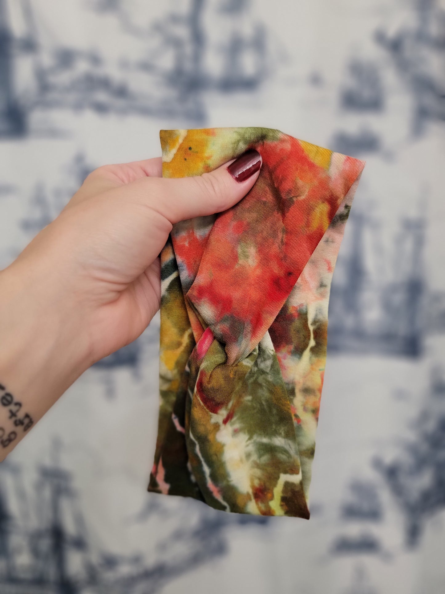 OOAK Dyed Twist Headband