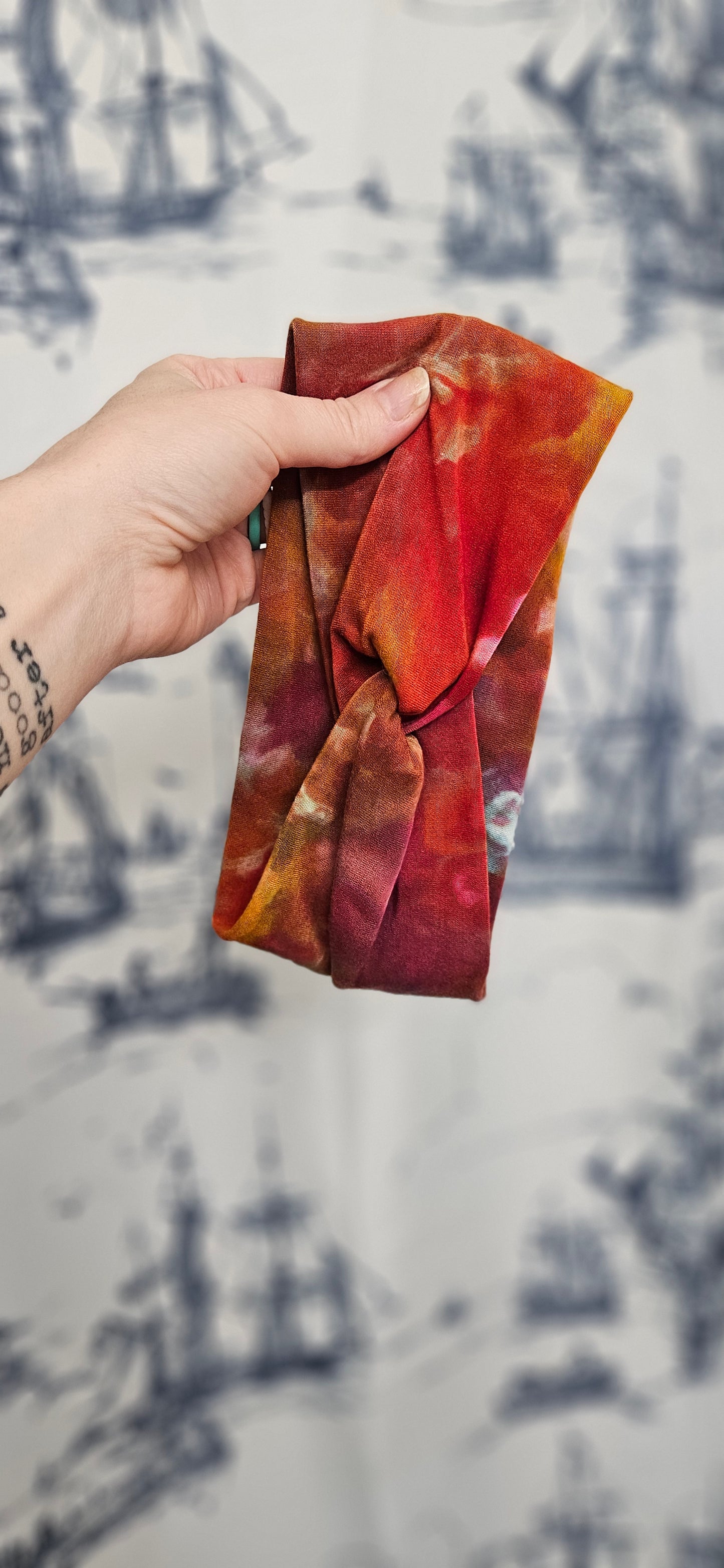 OOAK Dyed Twist Headband
