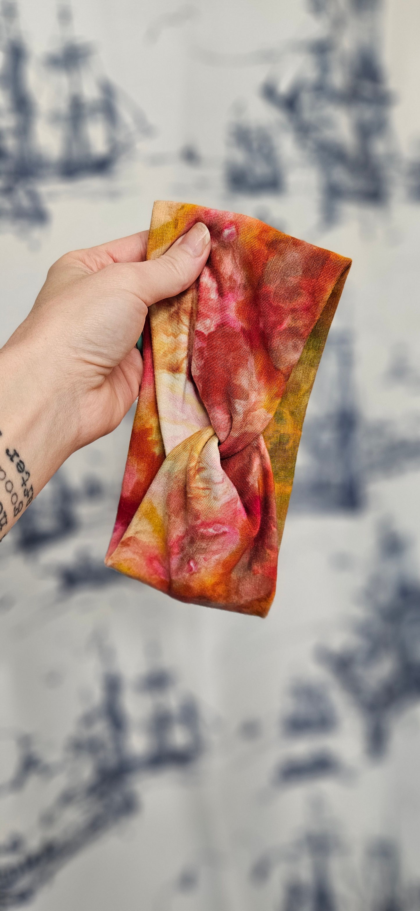OOAK Dyed Twist Headband
