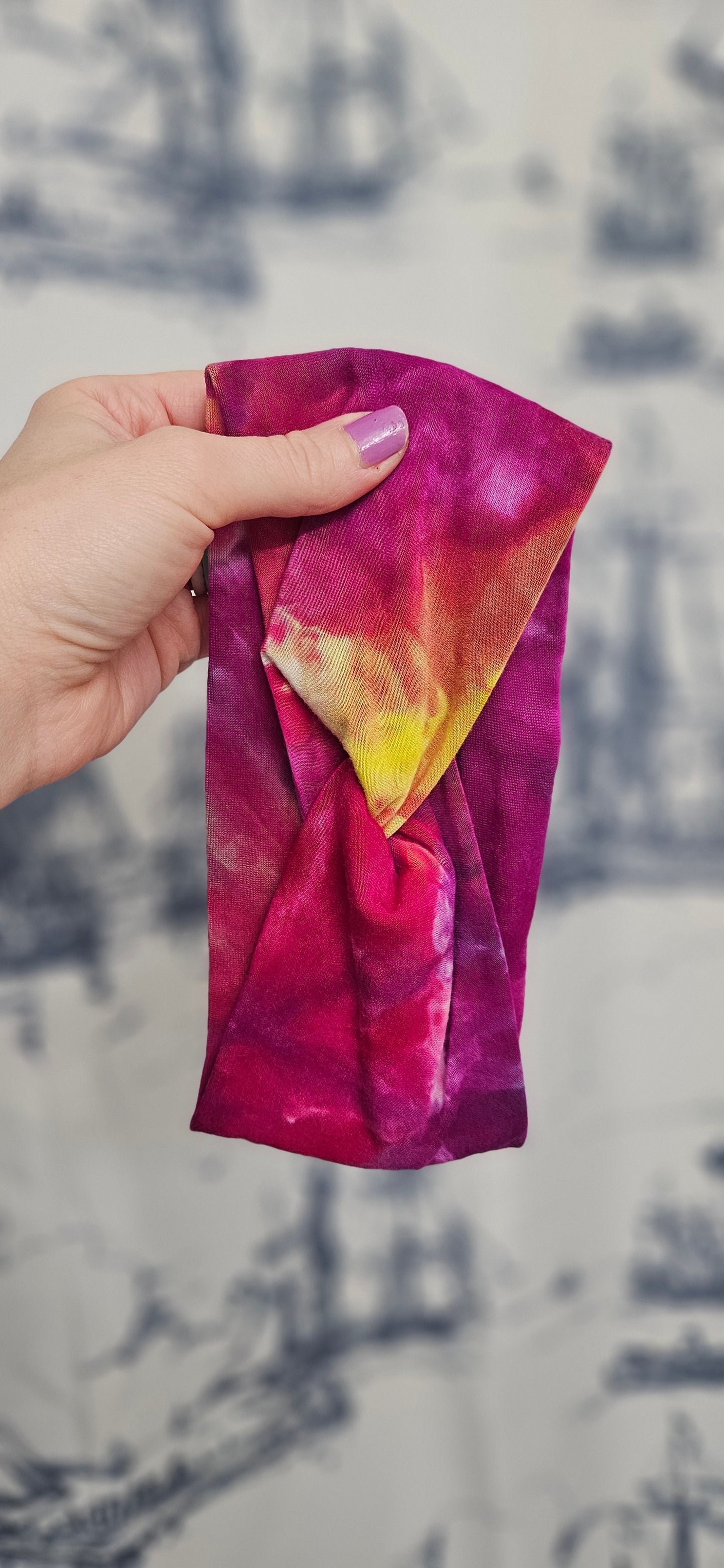 OOAK Dyed Twist Headband