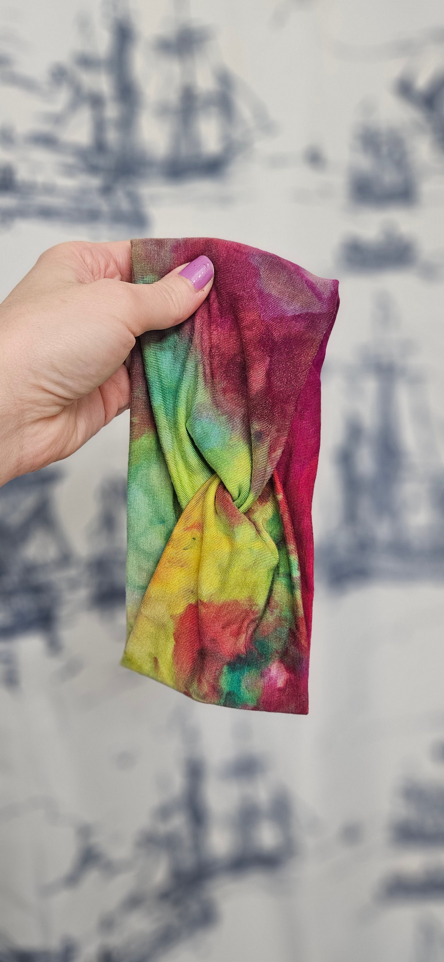 OOAK Dyed Twist Headband