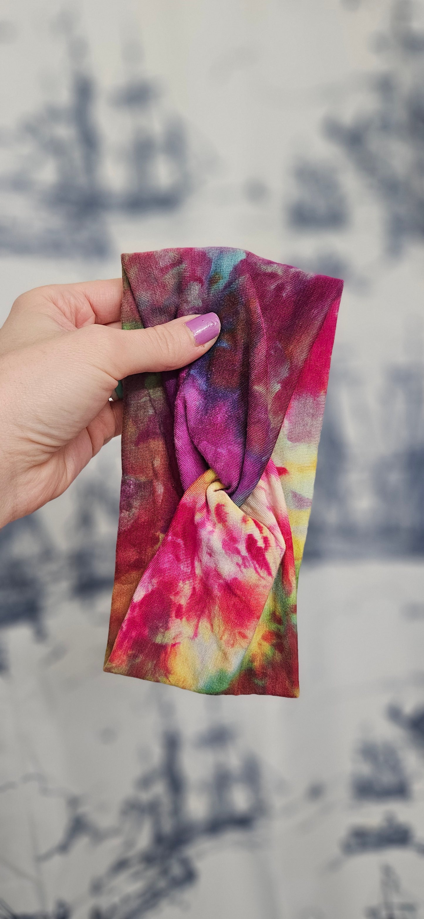 OOAK Dyed Twist Headband