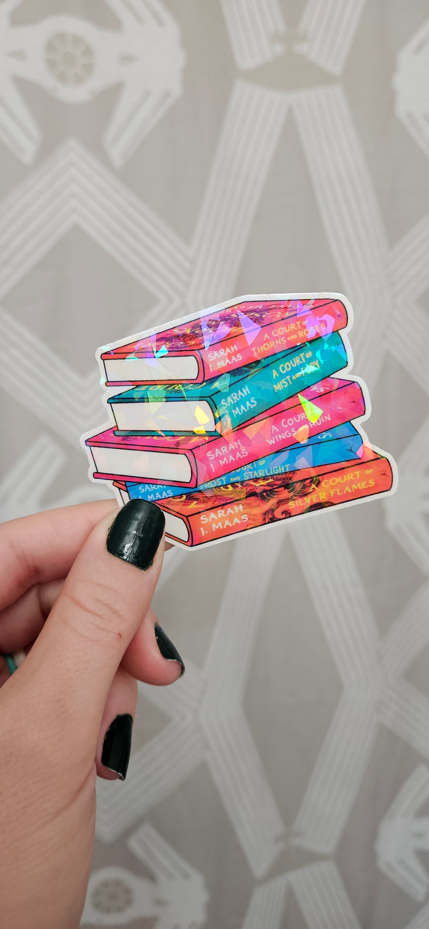 ACOTAR Stack Holographic Sticker