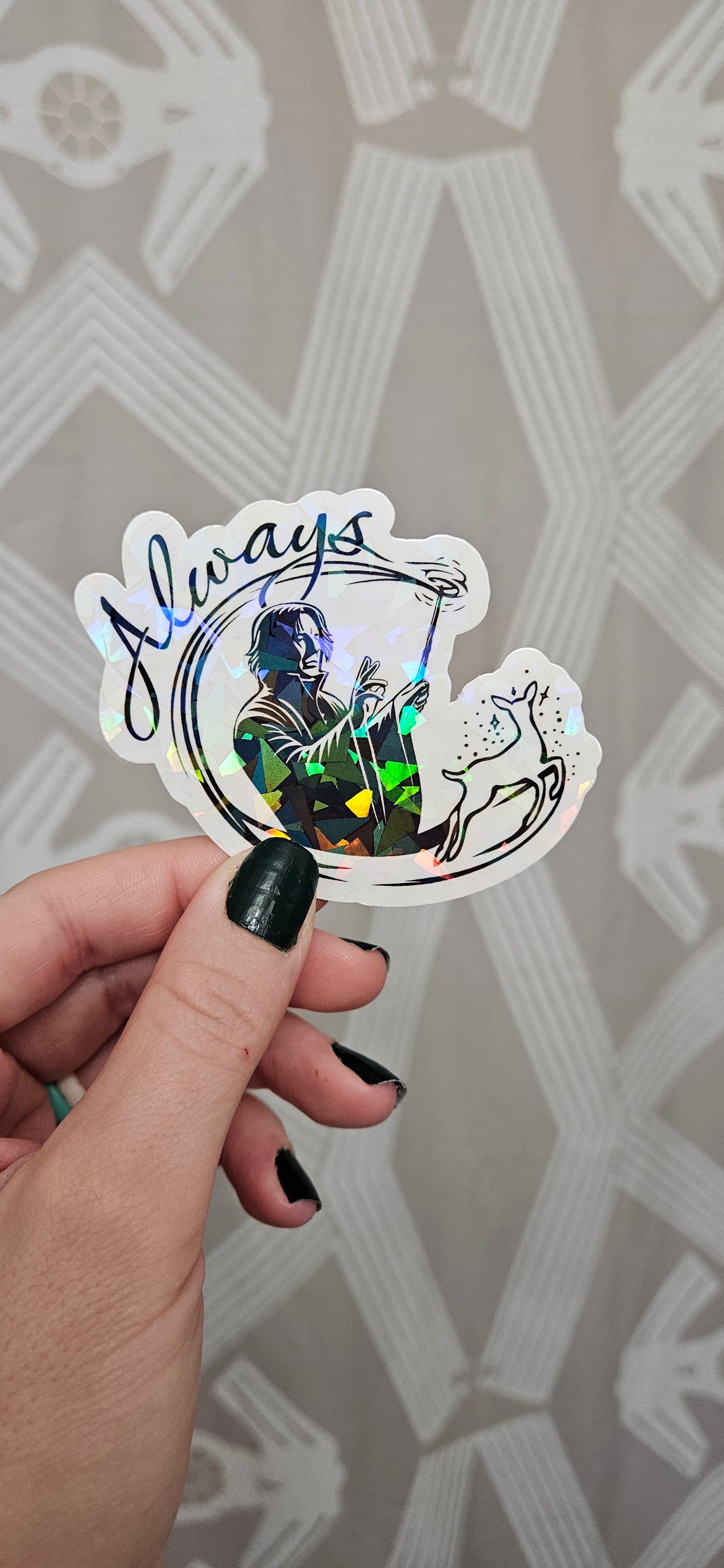 The Doe Holographic Sticker