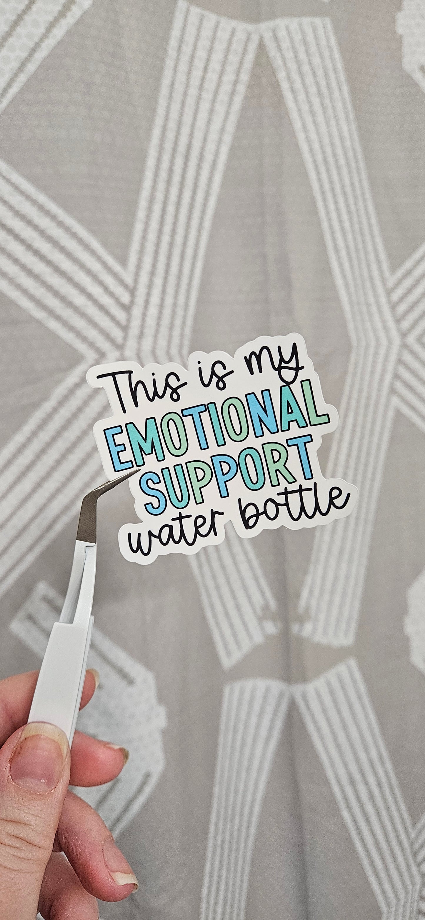 Emotional Support Water Bottle