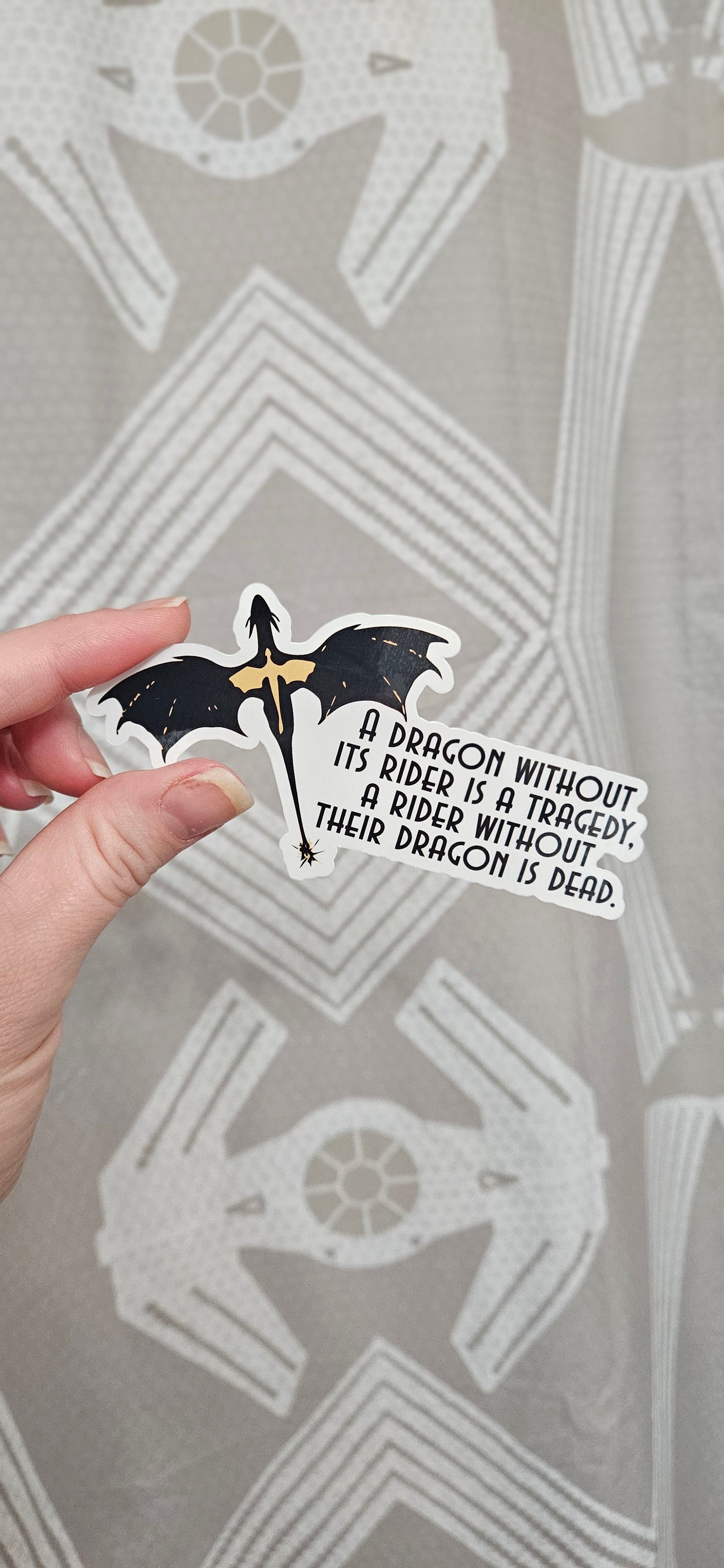 Rider of Dragons Sticker