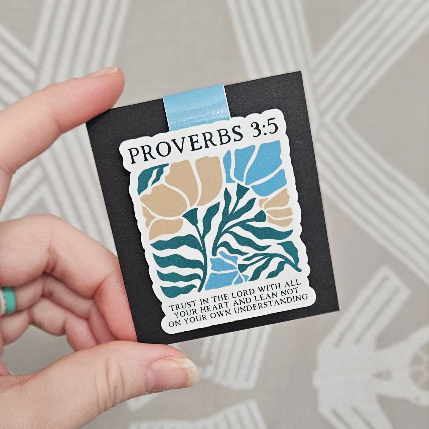 Proverbs 3:5 Magnetic Bookmark