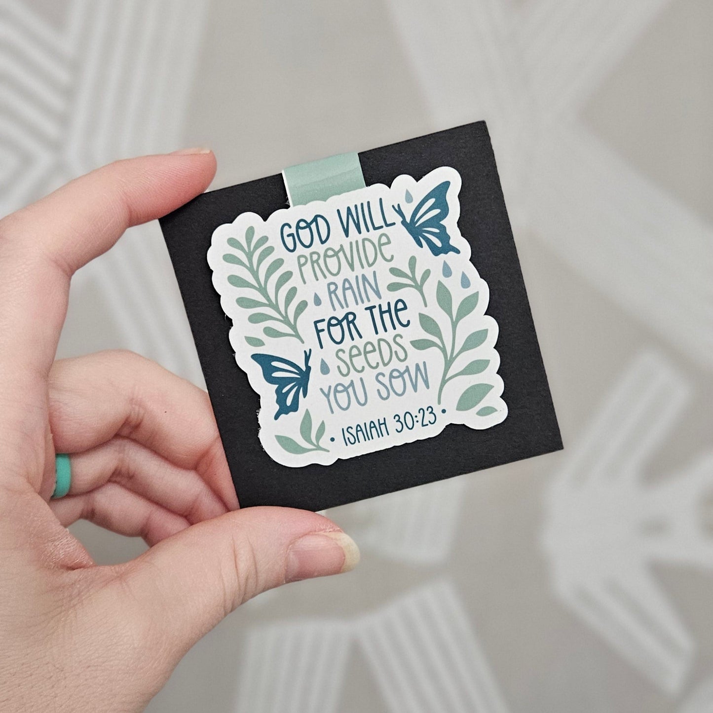 Seeds You Sow Magnetic Bookmark