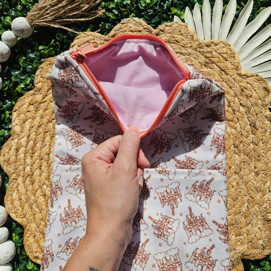 Zippered - Castle in the Clouds Book Sleeve