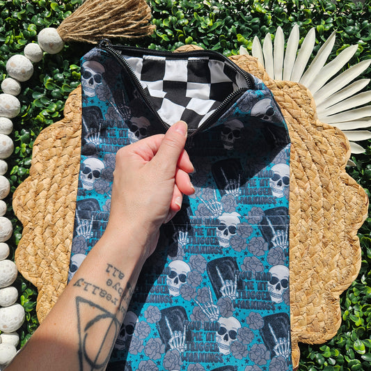 Zippered - Trigger Warnings Book Sleeve