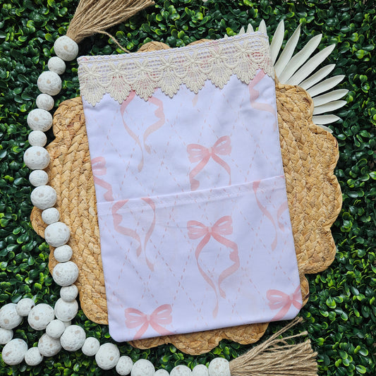 Coquette Bows Book Sleeve