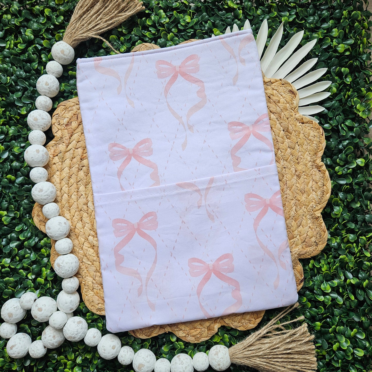 Coquette Bows Book Sleeve