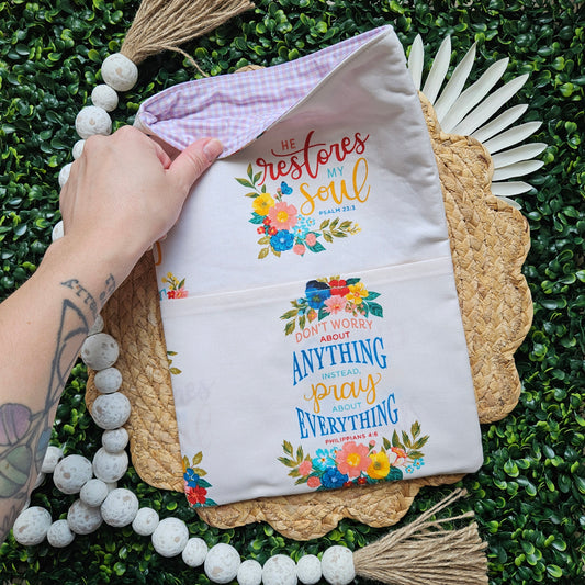 Bible Verses Book Sleeve