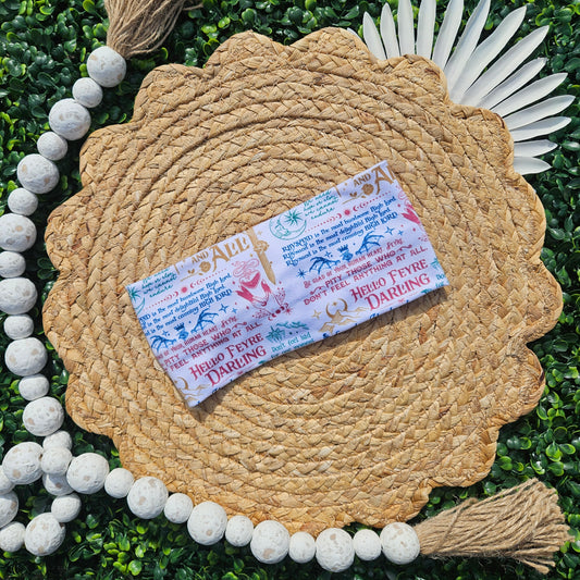 Fae Book Quotes Twist Headband