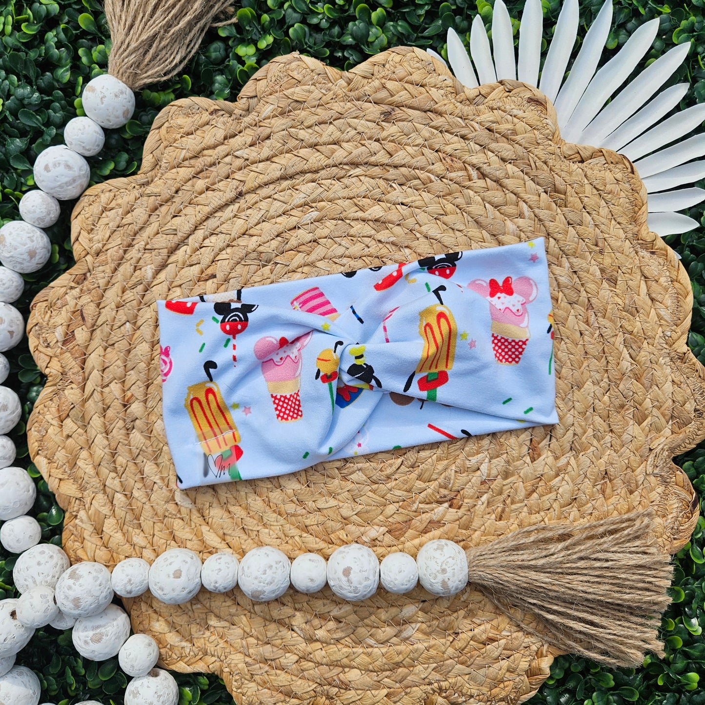 Park Ice Cream Twist Headband