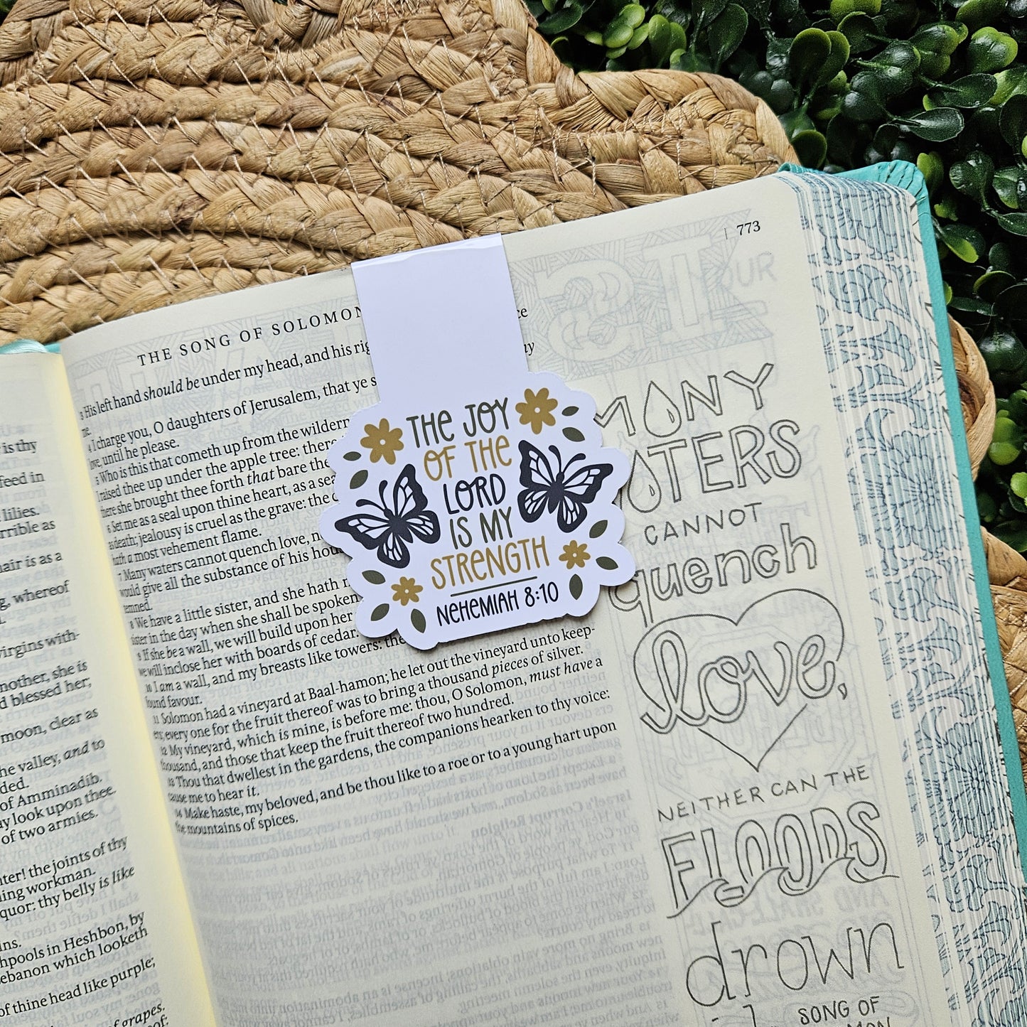 Joy of the Lord Magnetic Bookmark