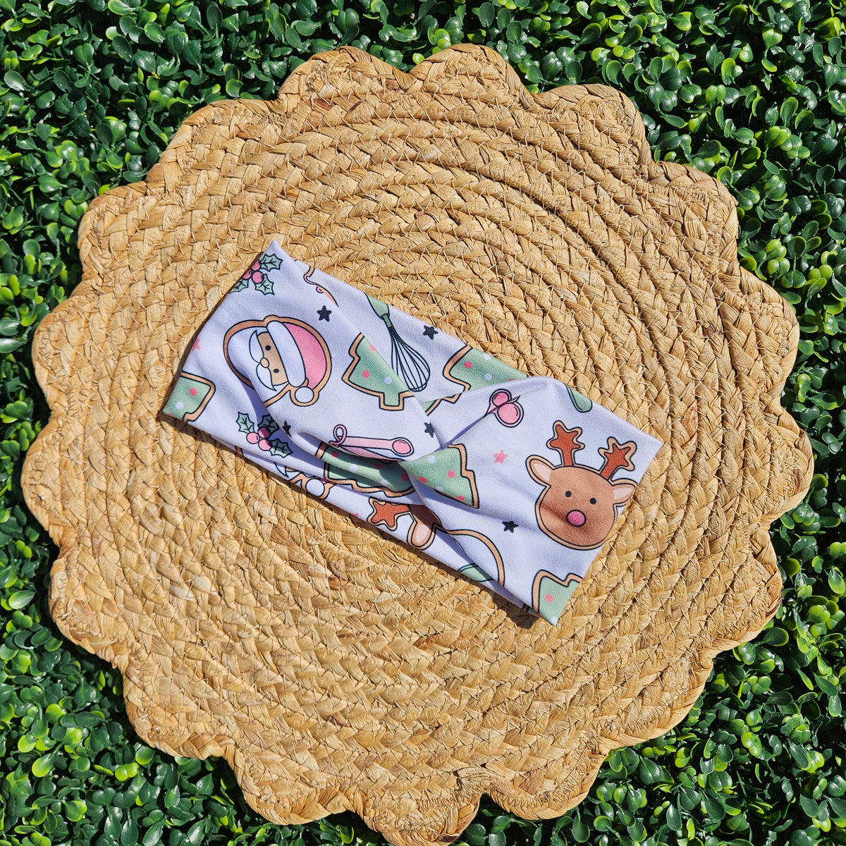 Christmas Cookies Twist Headband