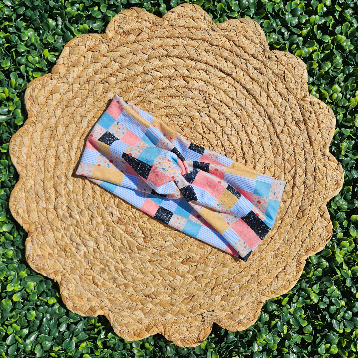 School Mash-Up Twist Headband