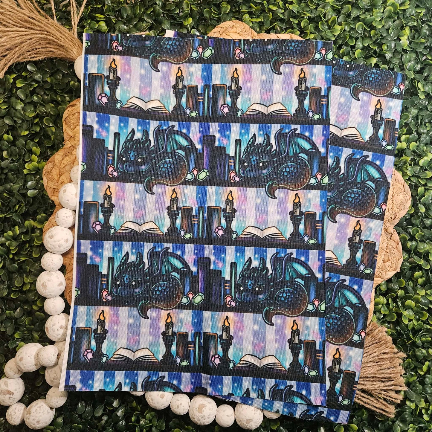 Pick Your Finish: Fantasy Dragon Bookshelf Book Sleeve