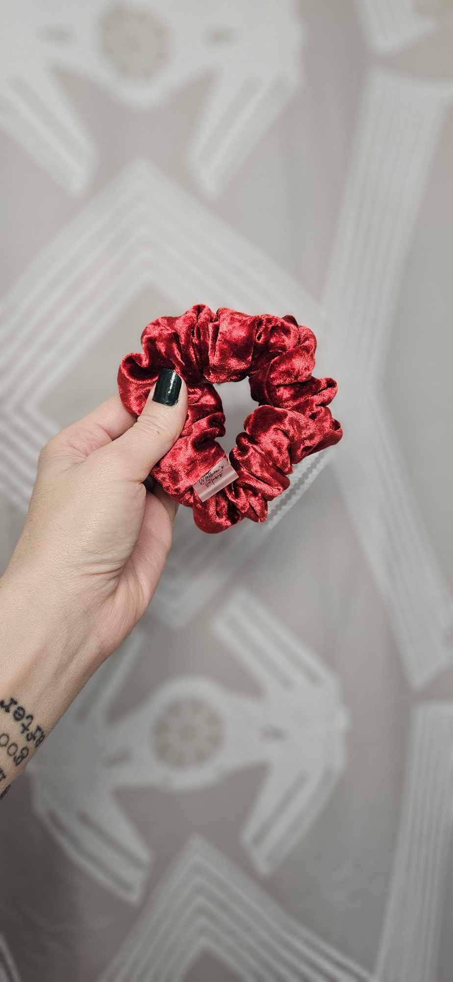 Red Velvet Scrunchie