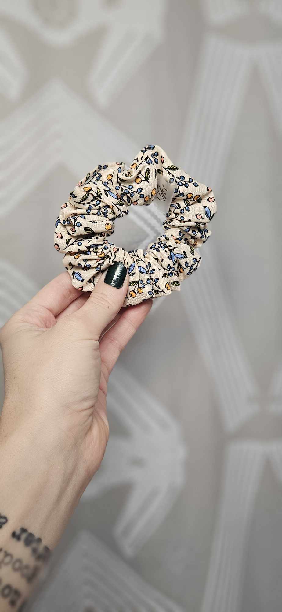 Peaches and Berries Scrunchie