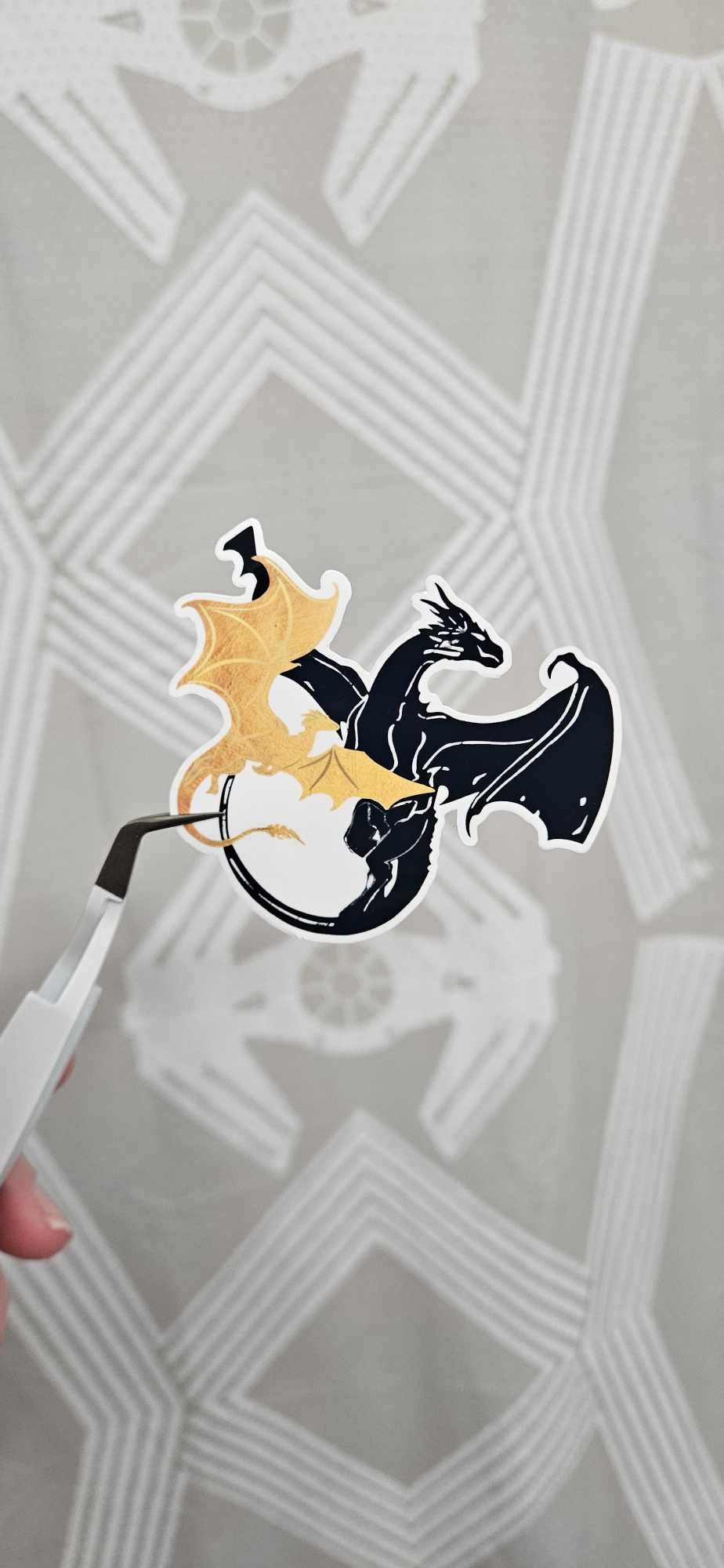 Dragon Duo Sticker