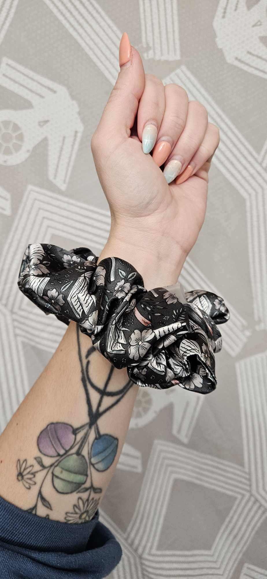 Spicy Books Satin Scrunchie