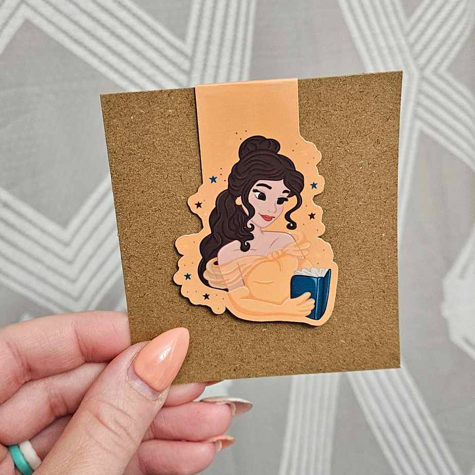 Nose in a Book Magnetic Bookmark