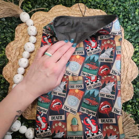 Forks Tarot Buttoned Book Sleeve