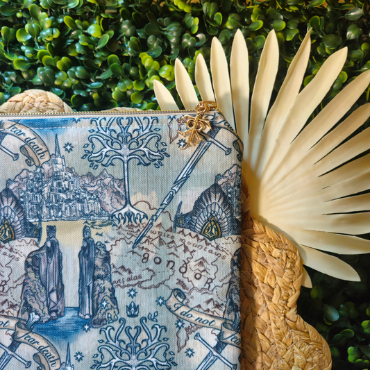 Zippered - Mighty River Statues Book Sleeve