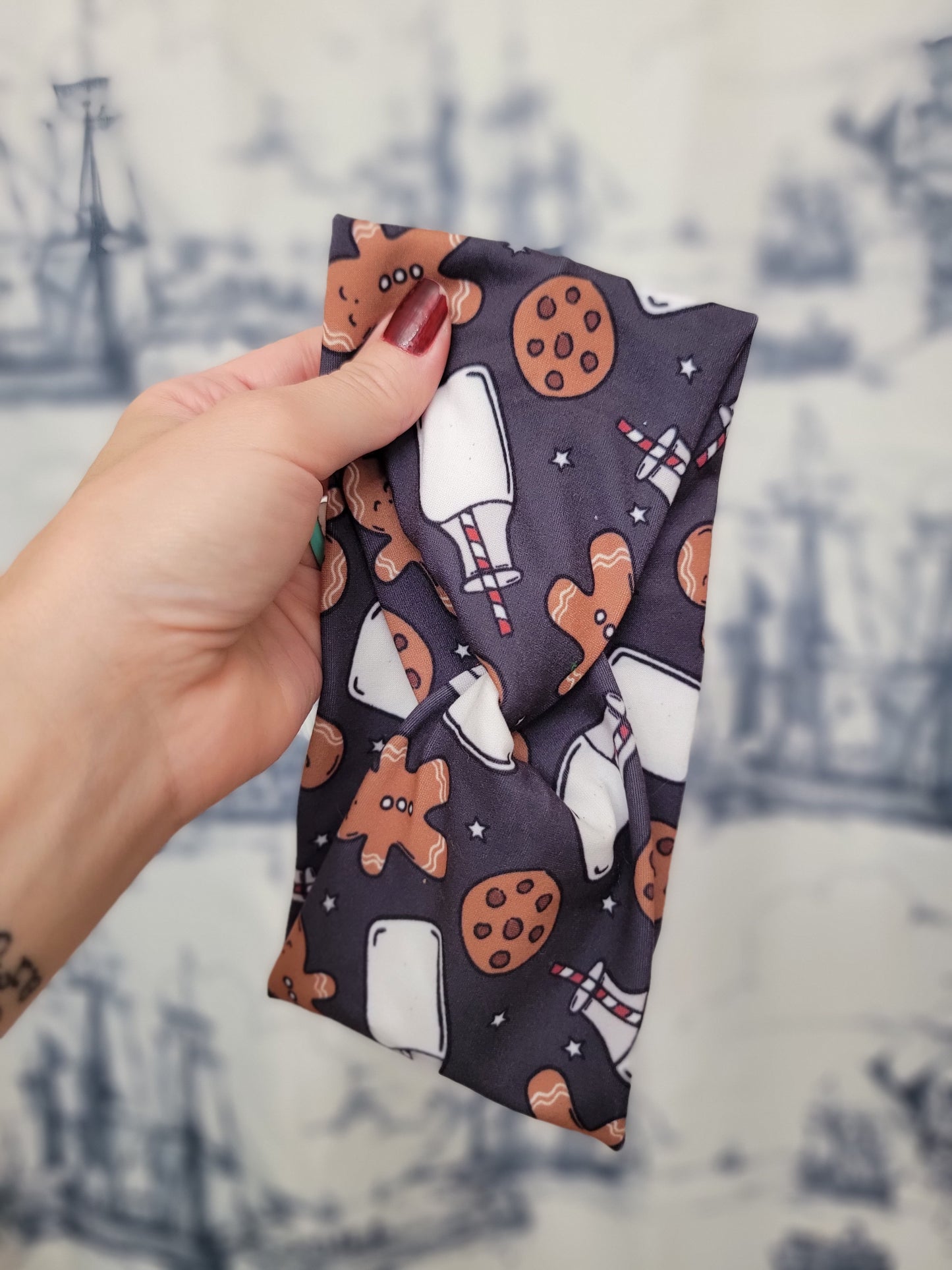 Milk and Cookies Twist Headband