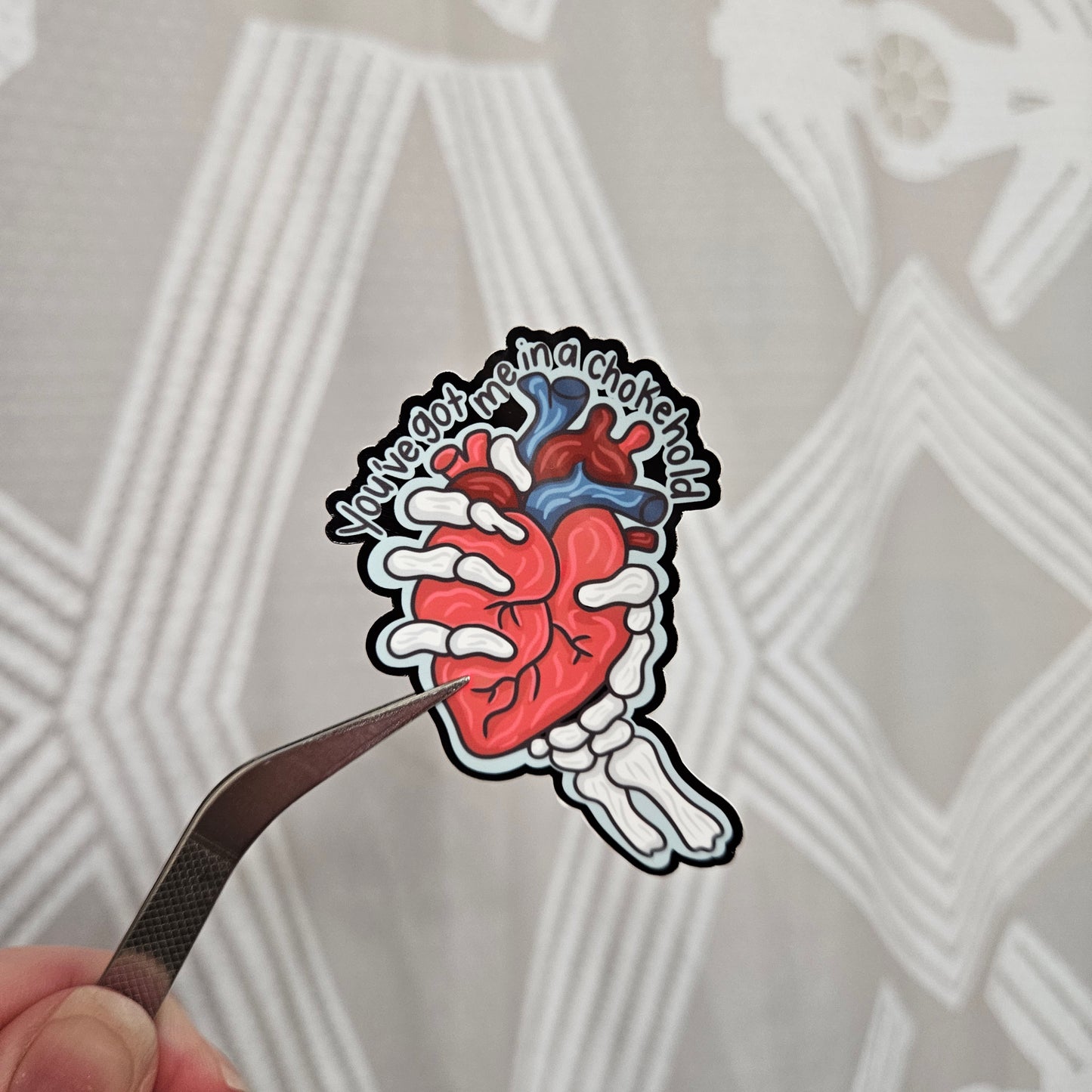 Heart Grip Sticker