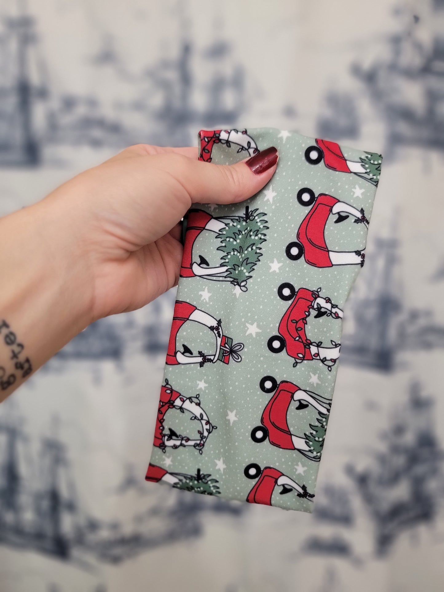 Christmas Tyke Car Twist Headband