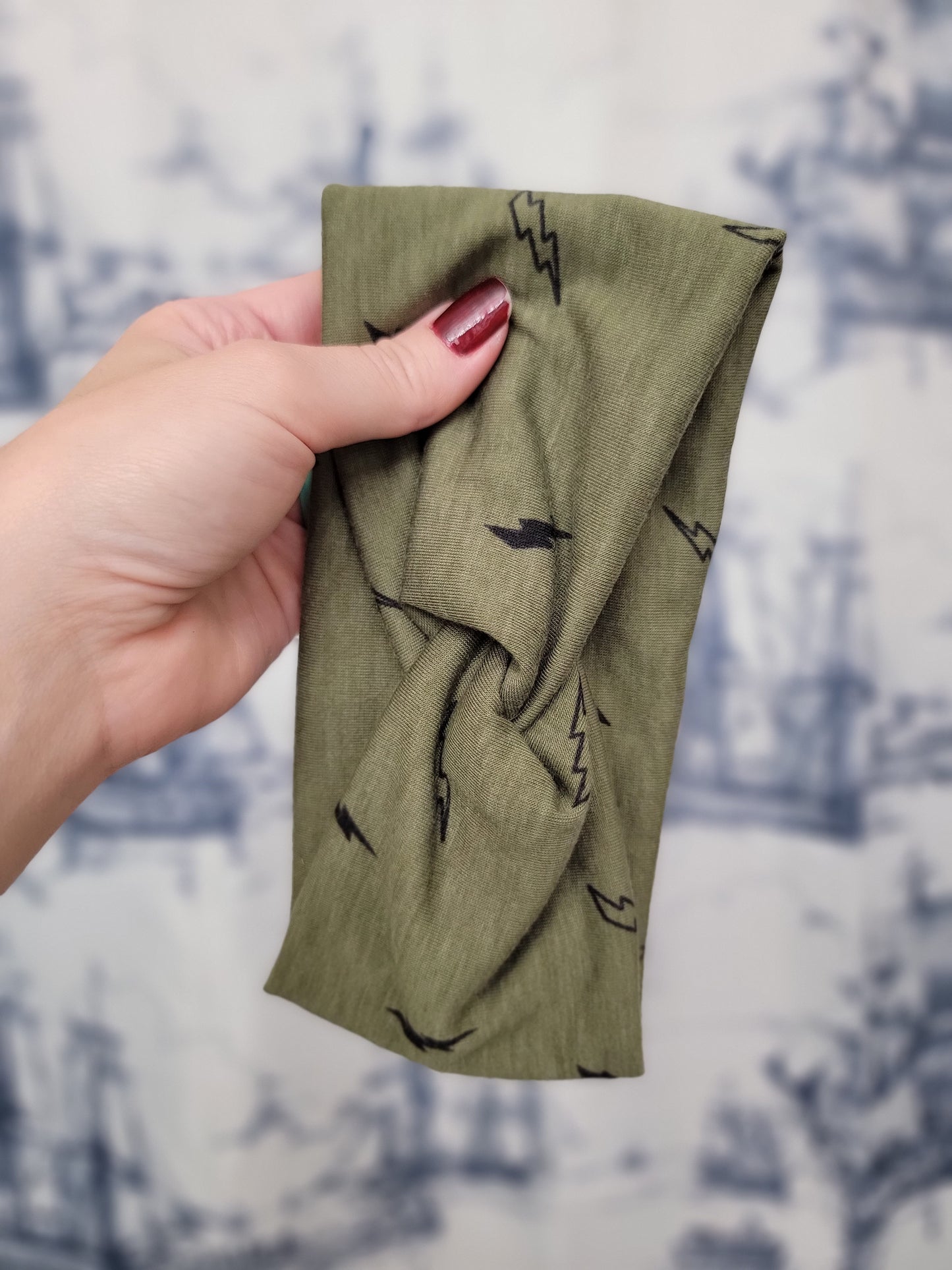 Green Punk Twist Headband