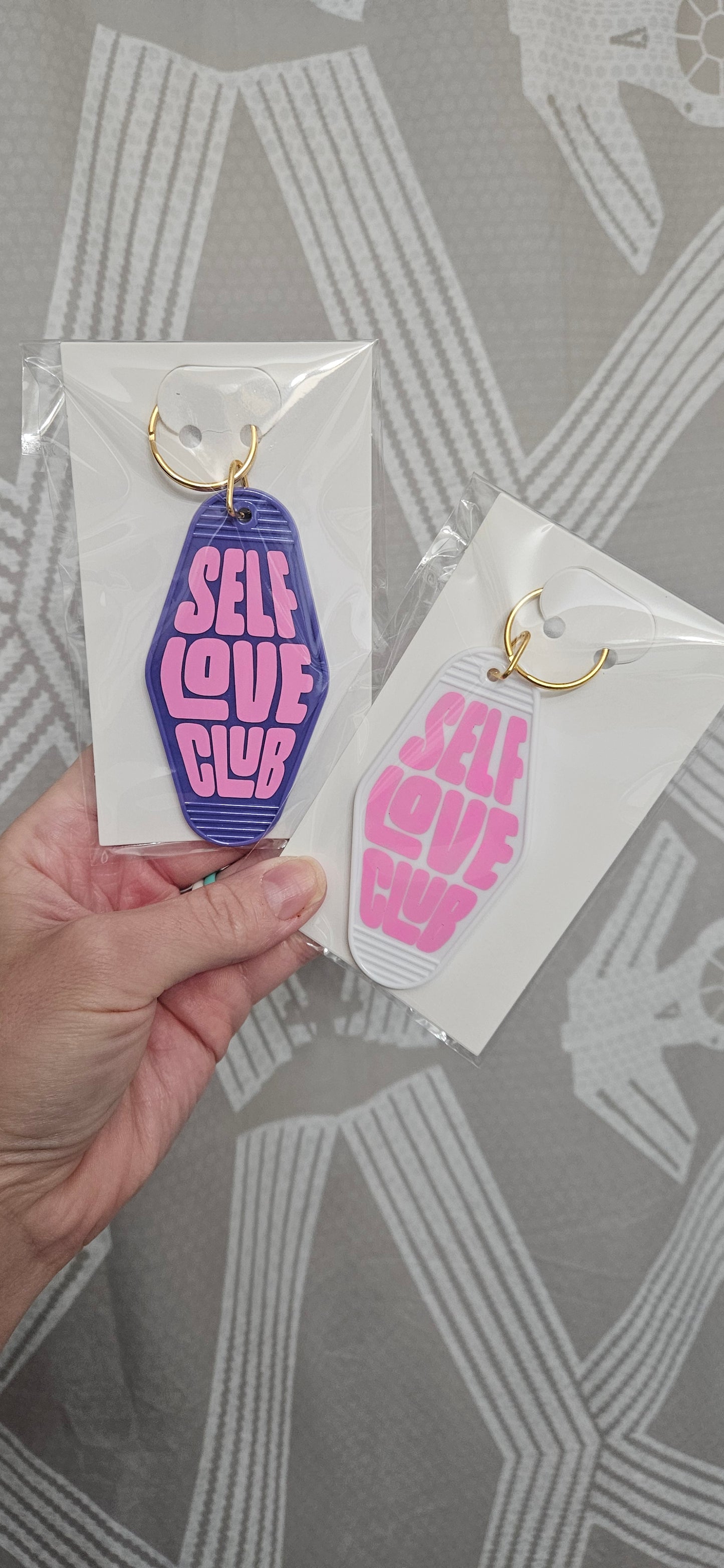 Self Love Club Motel Keychain