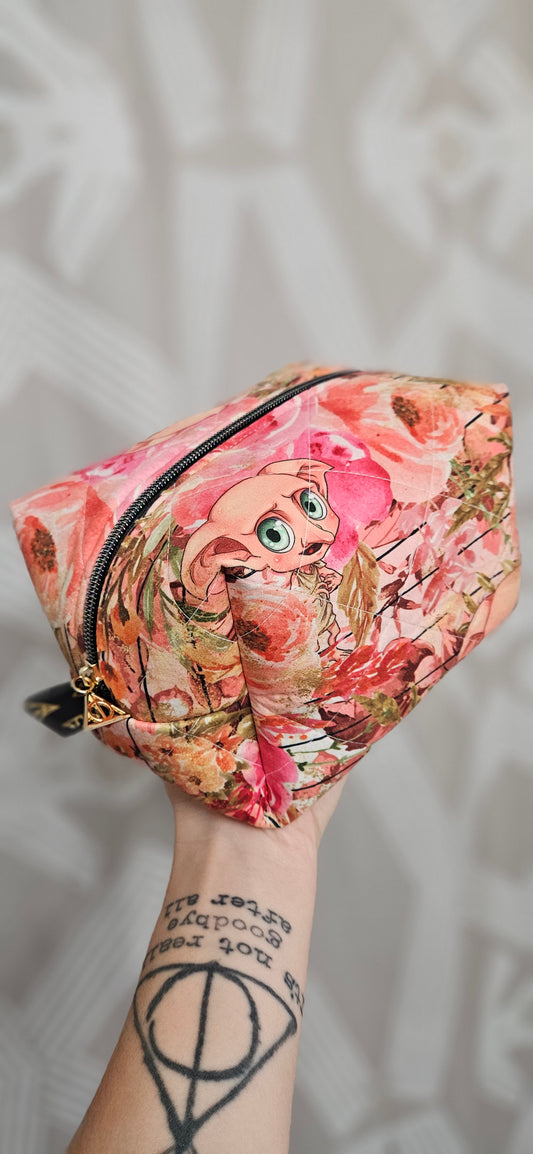 Quilted Large Box Pouch 2