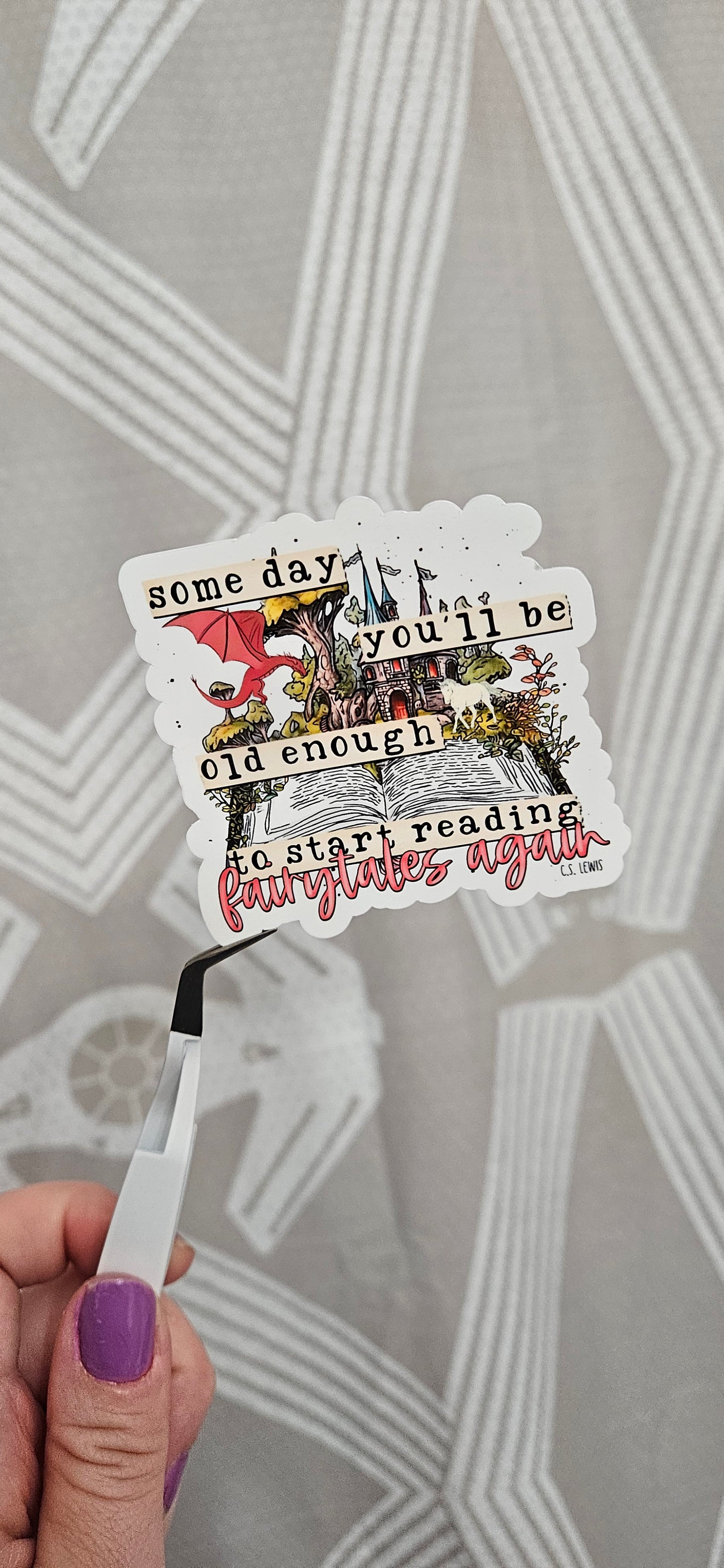 Read Fairy Tales Again Sticker
