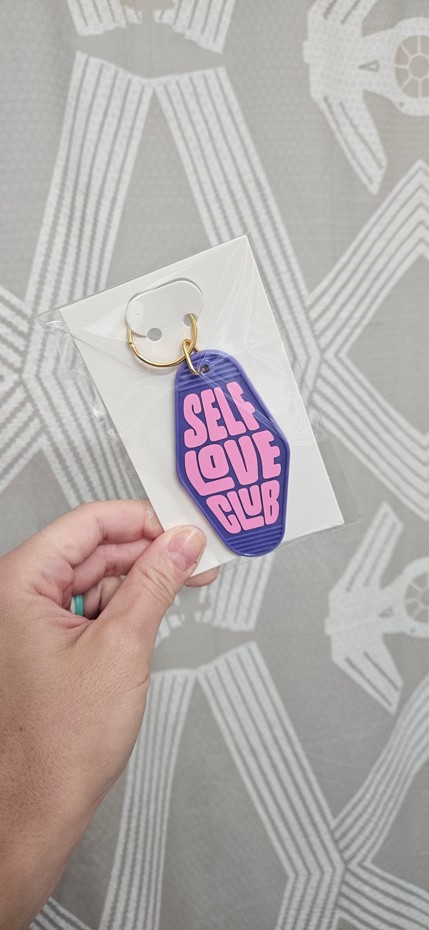 Self Love Club Motel Keychain