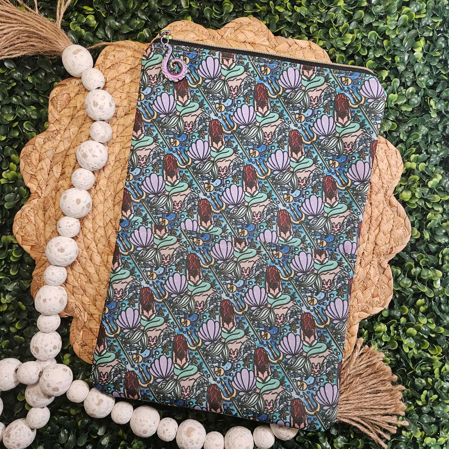 Mermaid Zippered Book Sleeve