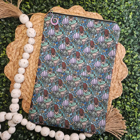 Mermaid Zippered Book Sleeve