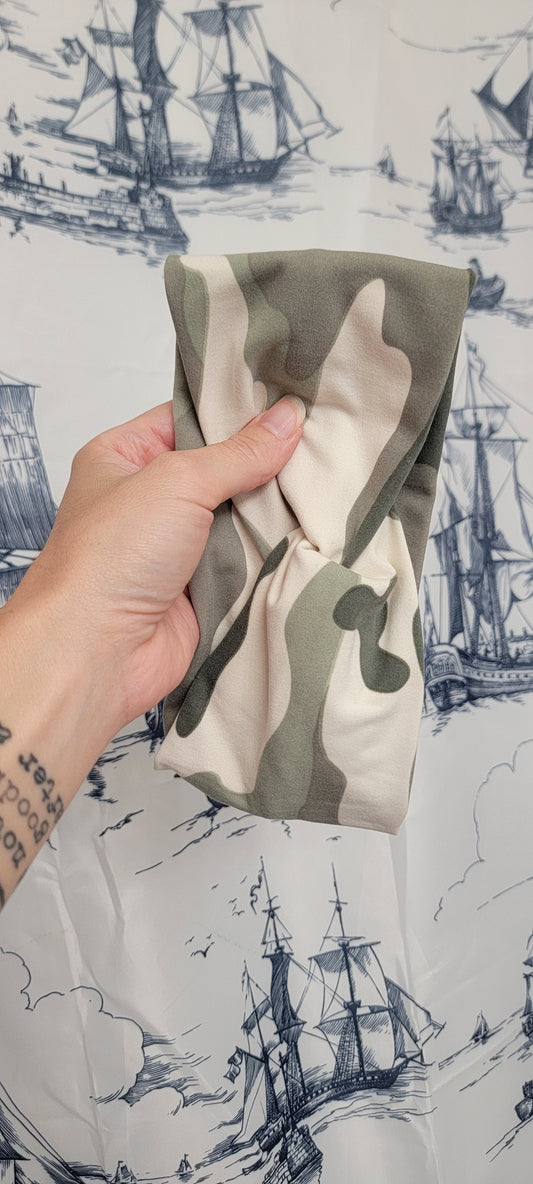 Camo Twist Headband