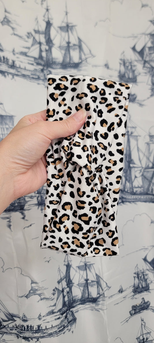 Leopard Twist Headband