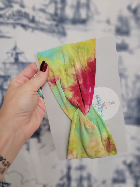 OOAK Dyed Twist Headband