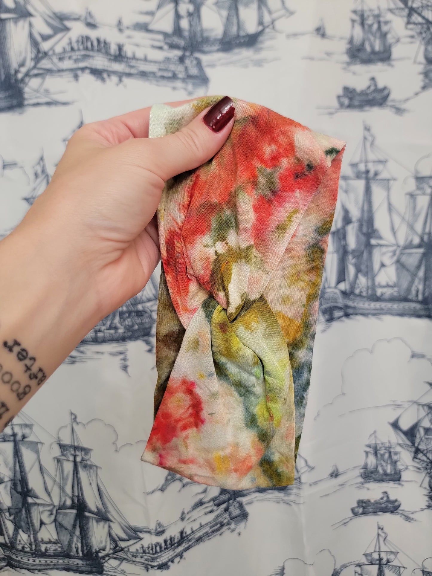 OOAK Dyed Twist Headband