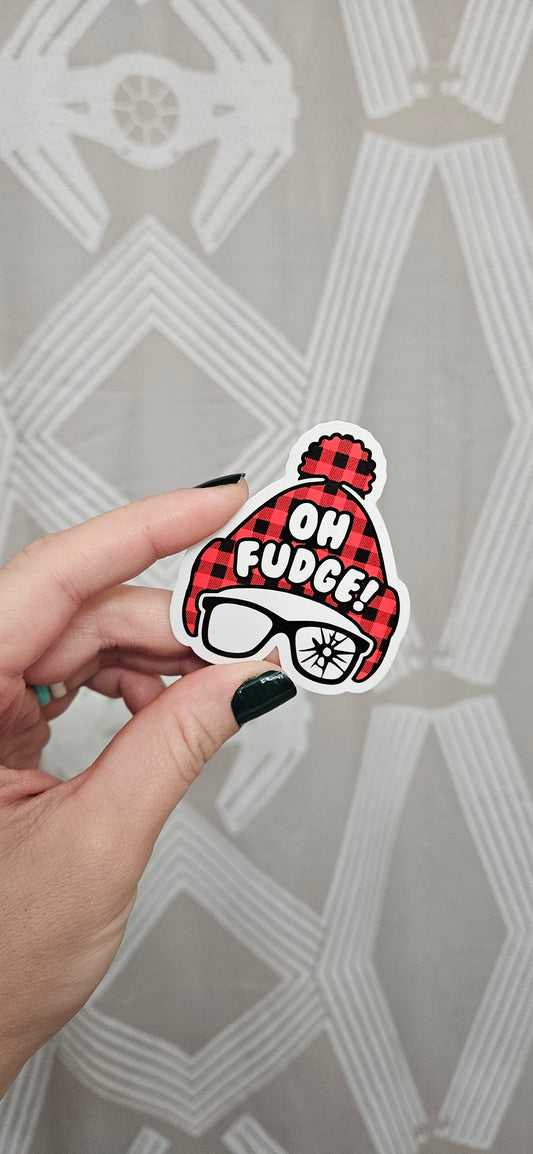 Oh Fudge! Sticker