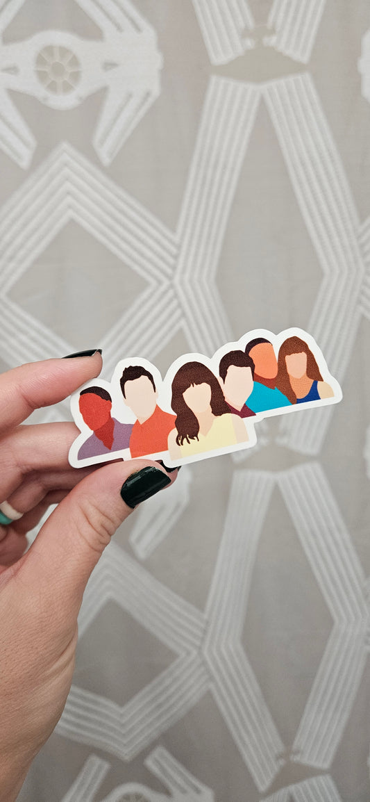 New Girl Sticker