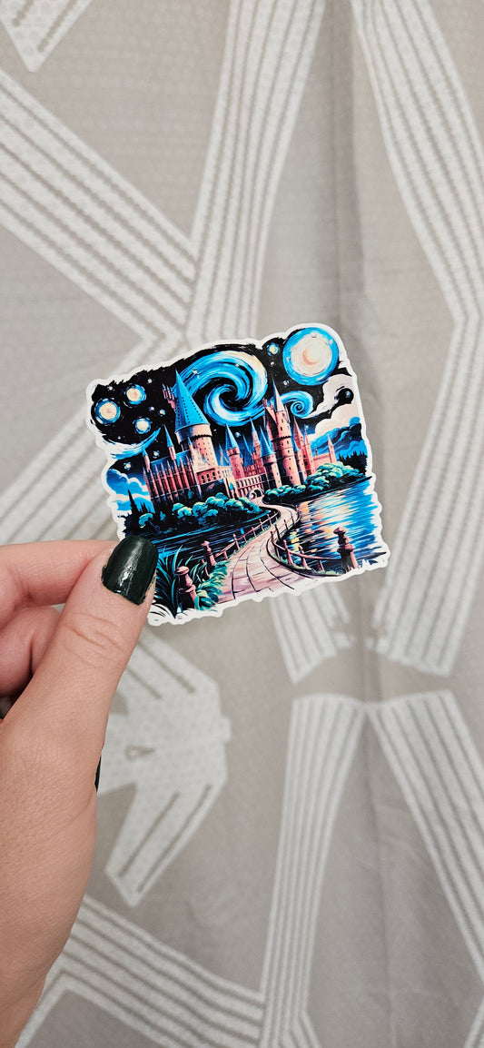 Magical Starry Night Sticker